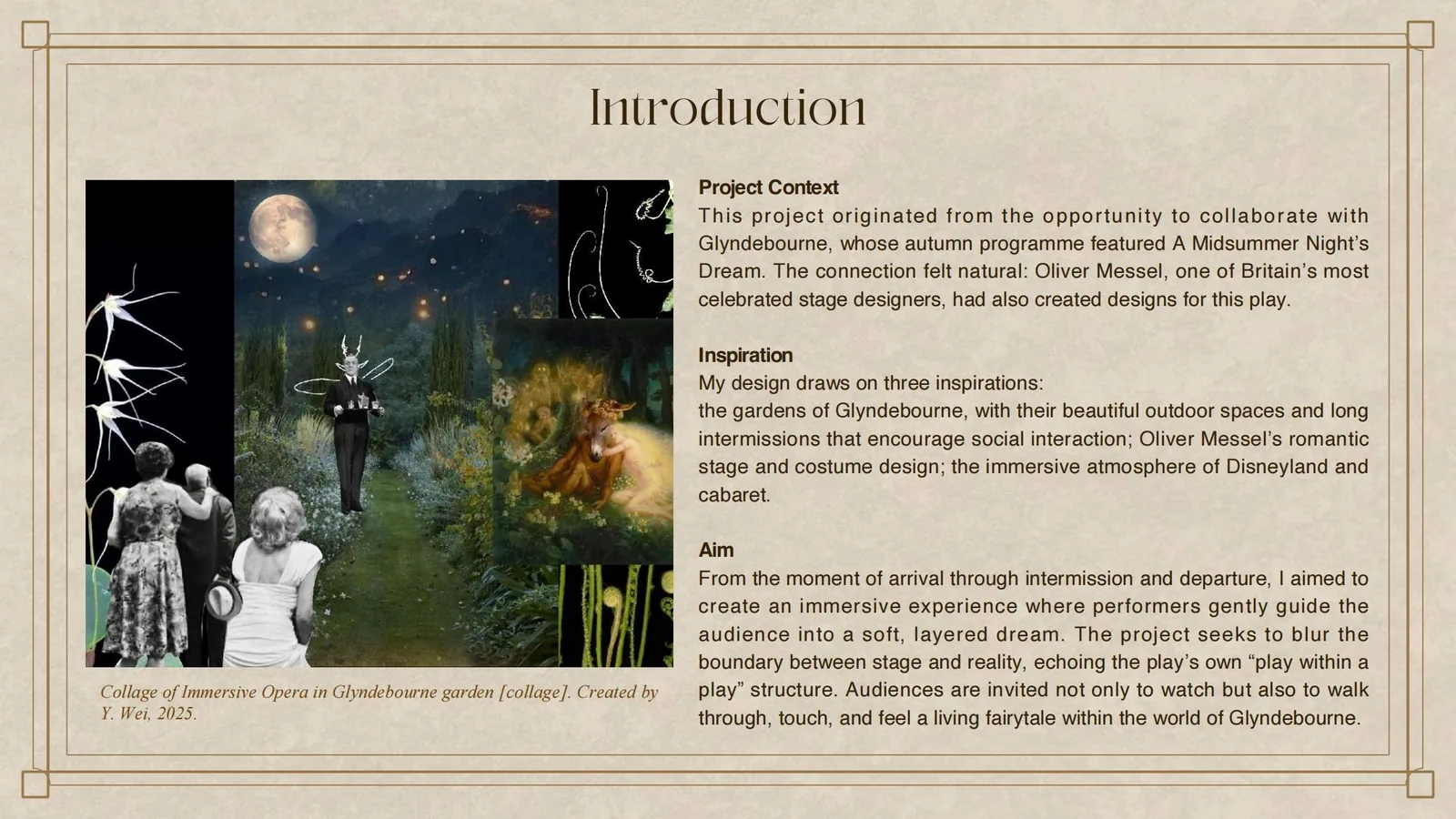 Titania — design process 1