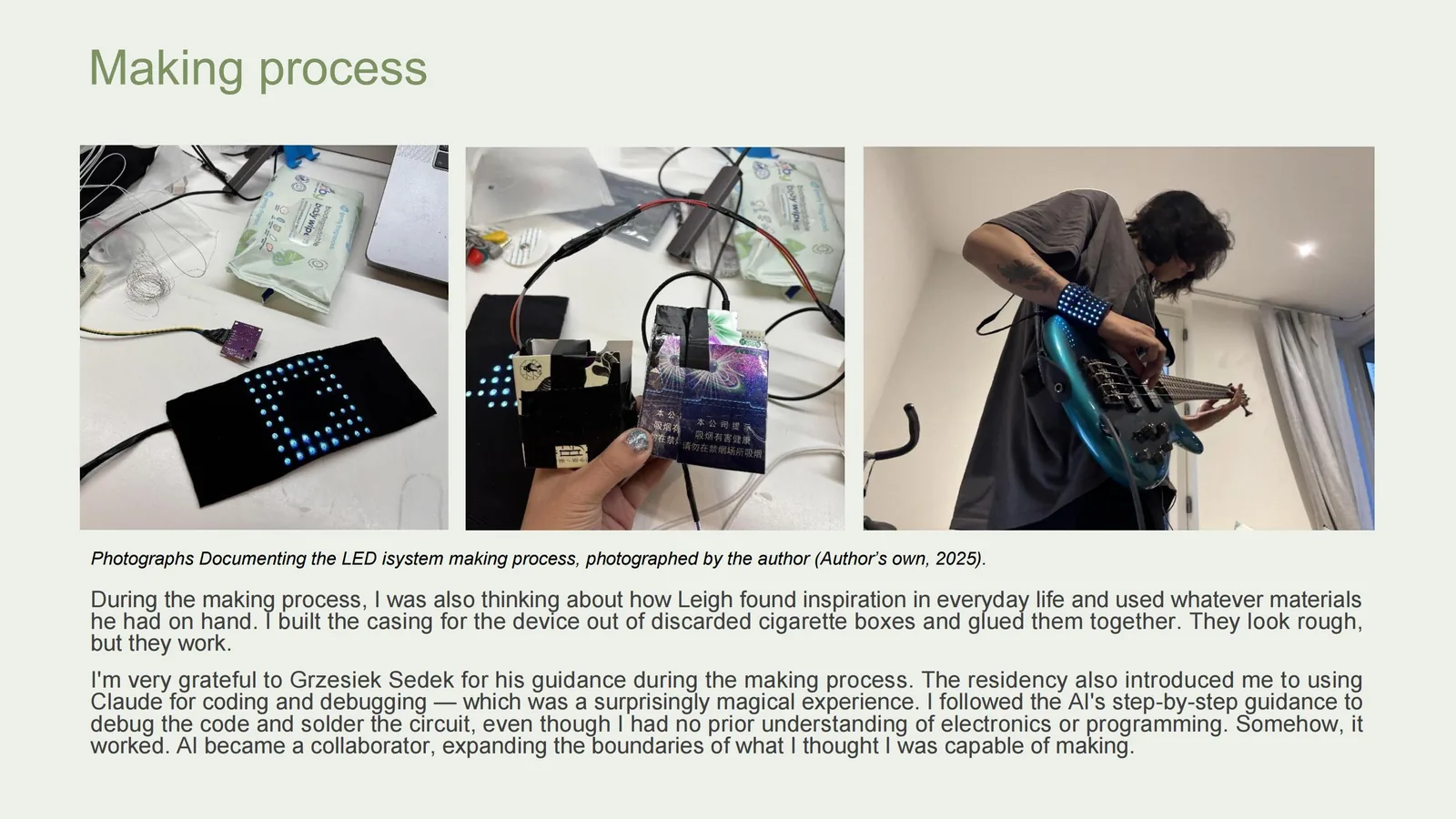 Leigh Bowery-Inspired Generative AI Stage Performance — design process 1
